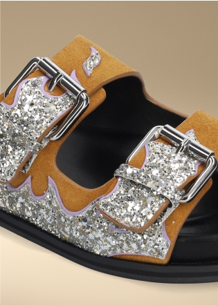 Sandalias Planas GAMIN Mod.F0100S30 cuero