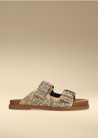 Sandalias Planas GAMIN Mod.F0100S30 oro