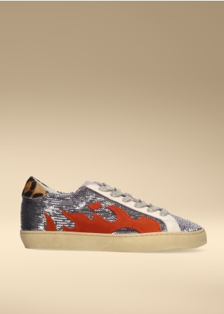 Sneakers GAMIN Mod.D0070S02 plata