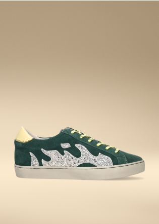 Sneakers GAMIN Mod.D0235S30 verde botella