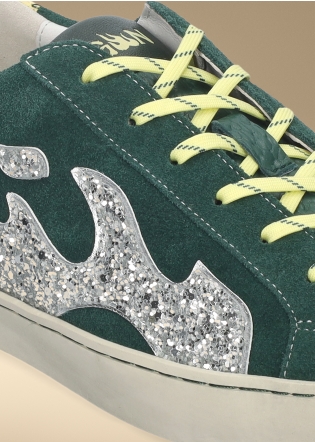 Sneakers GAMIN Mod.D0235S30 verde botella