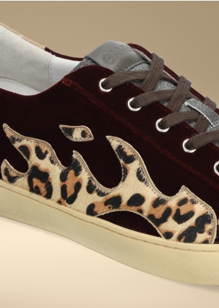 GAMIN Sneakers Mod. D0149S70 red wine