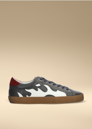 Sneakers Cab. GAMIN Mod.D0057C10 gris oscuro