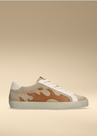 Sneakers Cab. GAMIN Mod.D0145C30 taupe