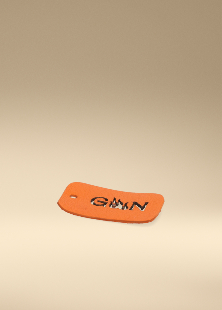 GAMIN LEATHER TAG
