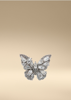 GAMIN METAL CHARM BUTTERFLY