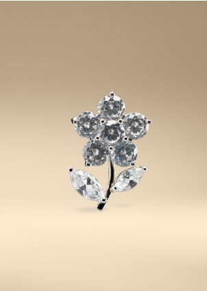 GAMIN METAL CHARM FLOWER